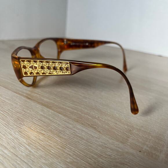 Vintage Christian Dior 2765 10 Sunglasses Brown Gold 59-14 main image 4